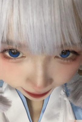 (Koleksi dalam talian) DreamLikeuwu cosplay Ayaka Kamisato Kendo – Genshin Impact (33p)