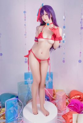 (Koleksi Dalam Talian) Pyoncos (ピオン) cosplay Ai Hoshino – Oshi No Ko (36p)