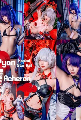 (Koleksi Dalam Talian) Pyoncos (ピオン) – Acheron (Honkai: Rail Star) (102p)