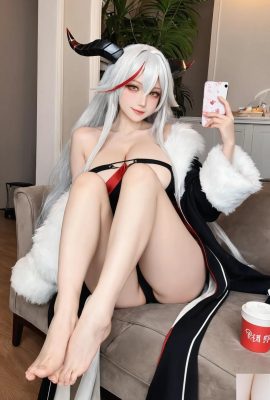 ★ Pixiv ★ (kaiysx) Aegir Azurlanep di dalam kereta