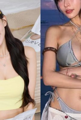 Lin Xiang sangat teruja! Pakaian renda salji putih + jaket kacak, netizens memuji: Puteri kecil ada di sini! (11p)