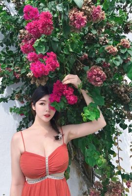 Senyuman manis + payudara besar! Tsaiyoyo0728 Anchor dengan indeks keseksian yang memecahkan carta ada di sini! (10p)